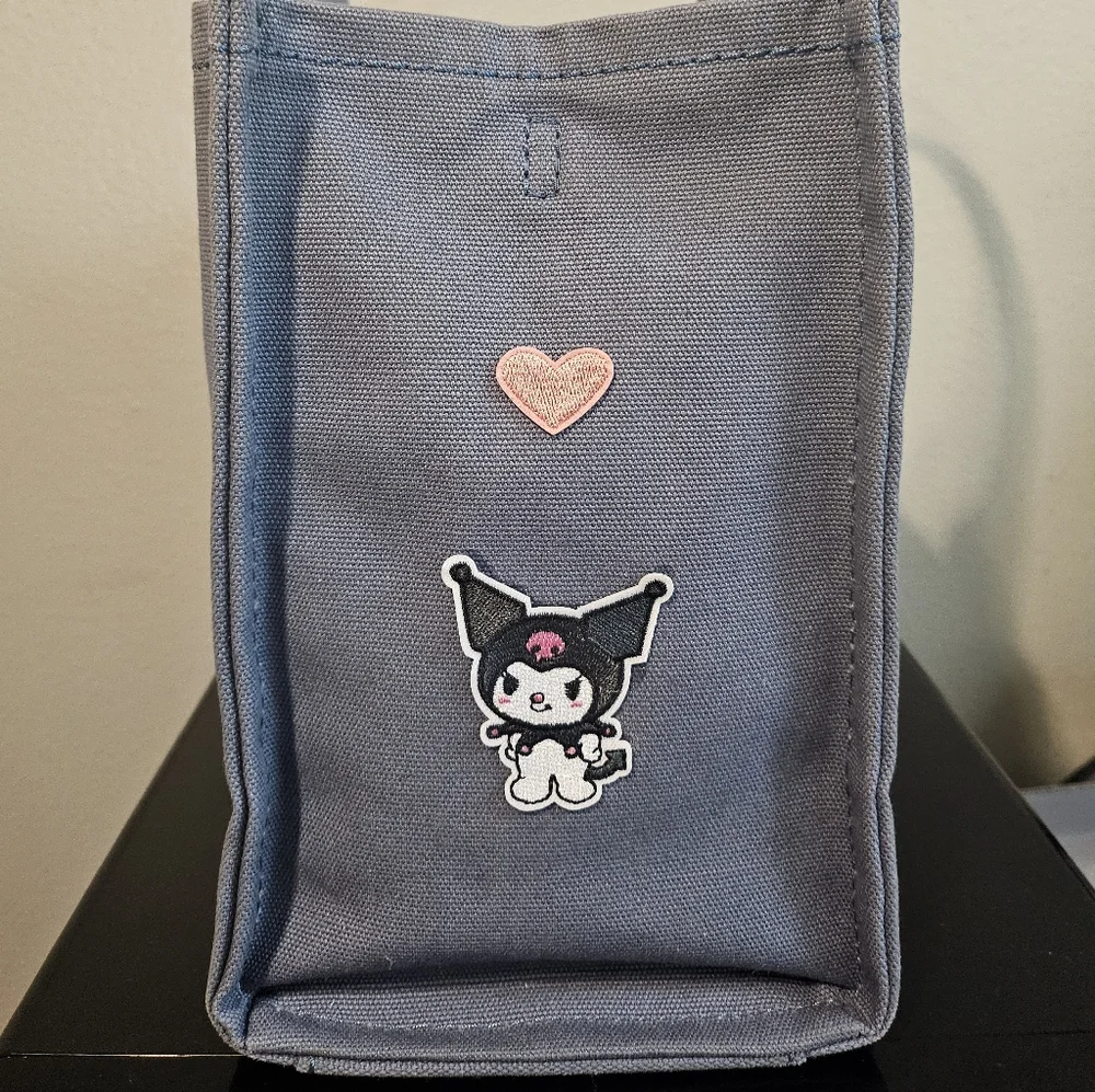 SOLD-Marc Jacobs Customized Kuromi/Sanrio The Tote Bag -Medium - Picture 4 of 7